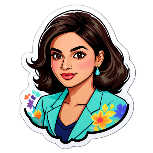 प्रियंका के लिए व्यक्तिगत स्टिकर