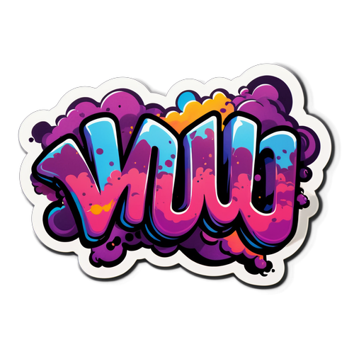 Phong Cách Graffiti Mạnh Mẽ với 'MU'