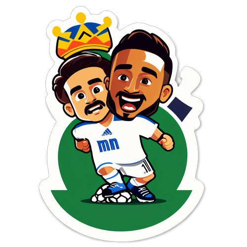 情熱のサッカー応援キャラクター