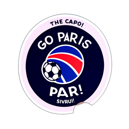 สติ๊กเกอร์ "ไป PSG!"