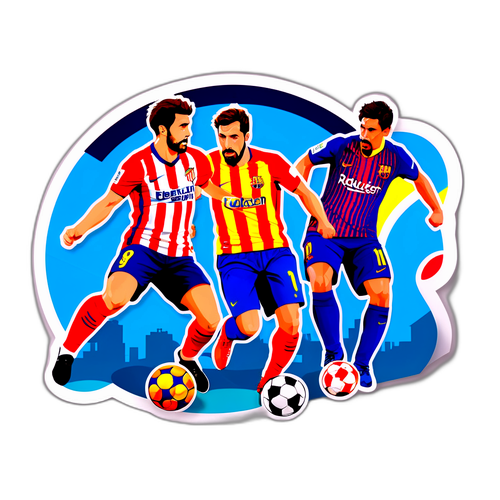 Atletico Madrid vs Barcelona - Duelul Dinamico pe Teren
