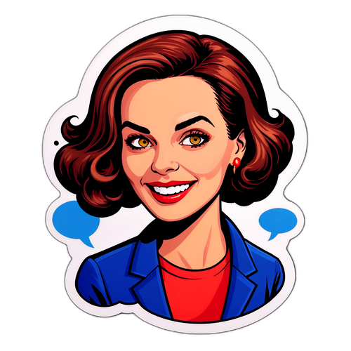 Ein lustiges Porträt von Claudia Obert mit witzigen Sprüchen