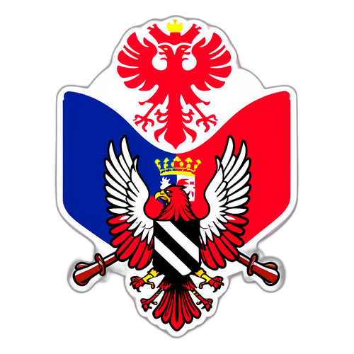 Albán-Szerb Sport Rivalizáló Jelvény