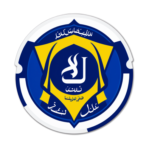 Grafik Minimalis Bertema Sepak Bola Merayakan Al-Nassr vs Al-Ettifaq