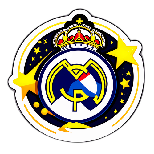 Stiker Klasemen Real Madrid dengan Twist Artistik