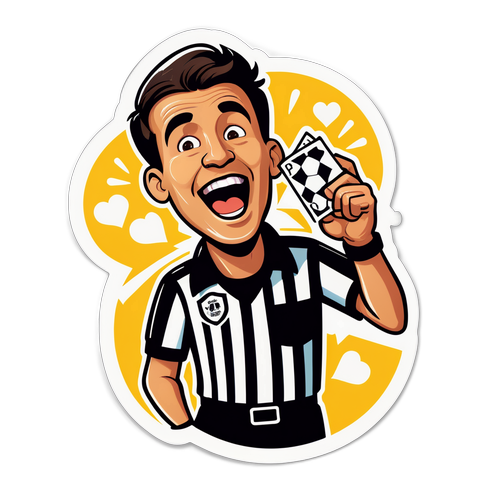 Stiker Hakim Bola Sepak Ceria