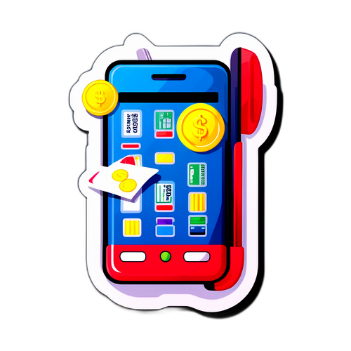 手机费用飙升贴纸