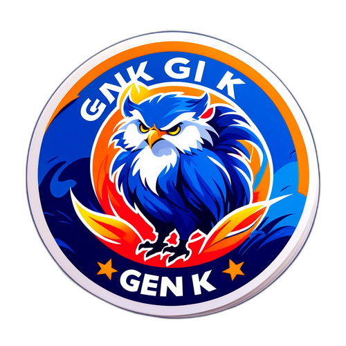 Genk Logo Klistermerke