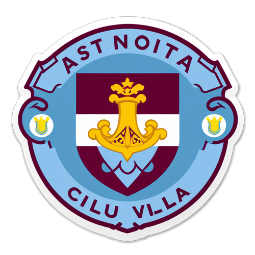 Nhãn Dán Tự Hào Aston Villa