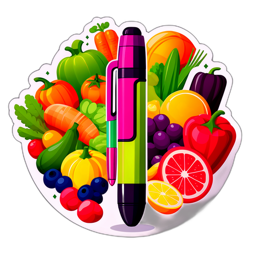 Design de caneta para perda de peso com gráficos de antes e depois