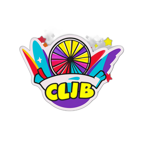 Stiker Kemeriahan Kelab