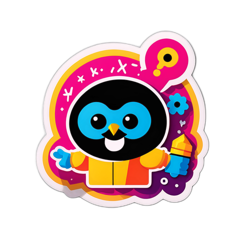 מדבקת וויקס מהנה