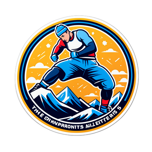 冬季运动员的奋斗精神