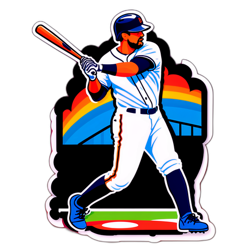 Brett Baty Home Run Sticker