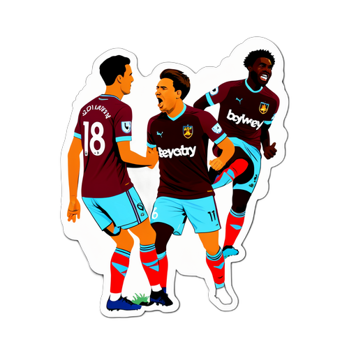 Емоції гравців на матчі Вест Хема – Ноттінгем Форест