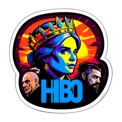Logo HBO cu personaje populare