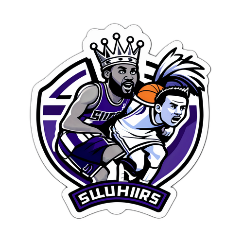 Stiker Seru Rivalitas Spurs dan Kings