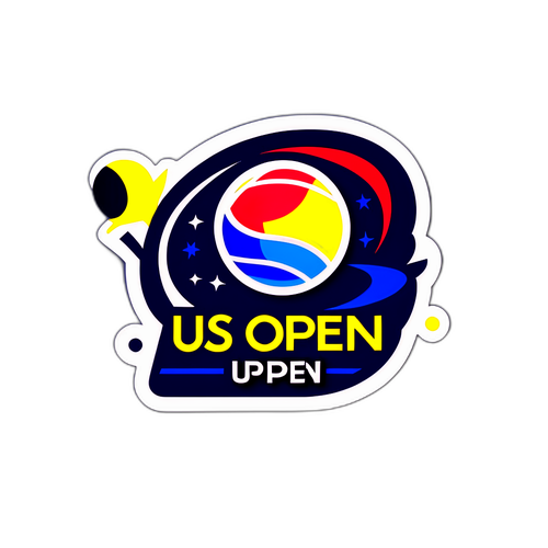 Sticker Merayakan US Open