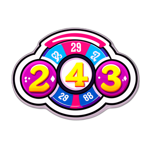 Adesivo Mega Sena 2943