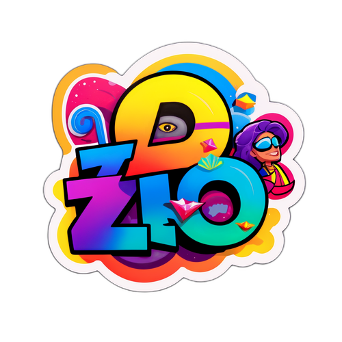 ZEE5 शो के लिए रंगीन स्टिकर