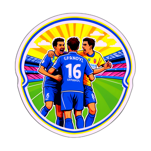 Stiker Perlawanan Getafe vs Espanyol