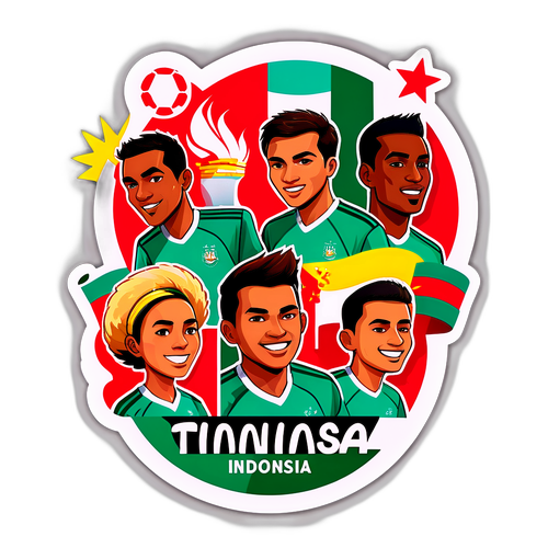 Sticker Timnas Indonesia SEA Games