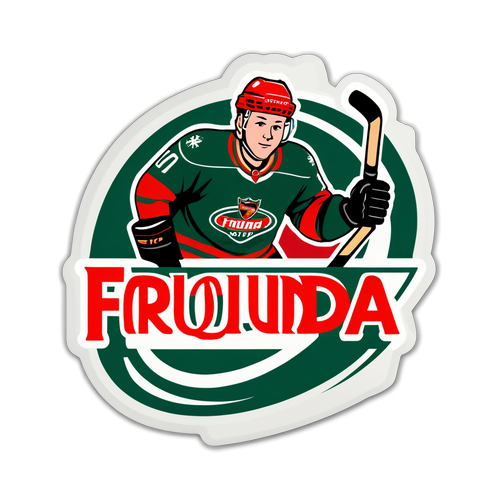 Frölunda Forever! Hockey Klistermärke