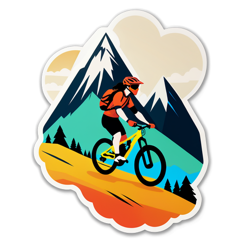 Demi Vollering's Adrenaline-Pumping Ride: Ontdek de Minimalistische Mountainbike Sticker!