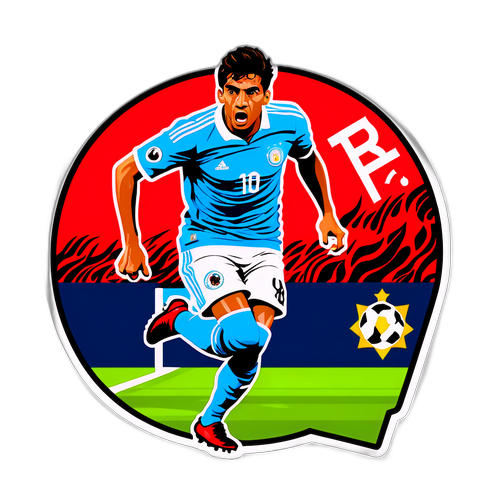 Raúl Jiménez Action Sticker