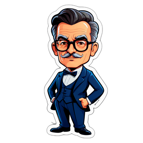 Sticker van Georges Henri Beauthier