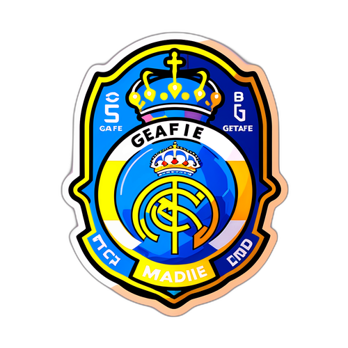 Technologicky inspirovaná nálepka Getafe vs. Real Madrid