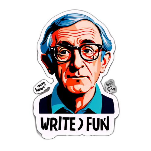 Woody Allen Stílusú Matrica