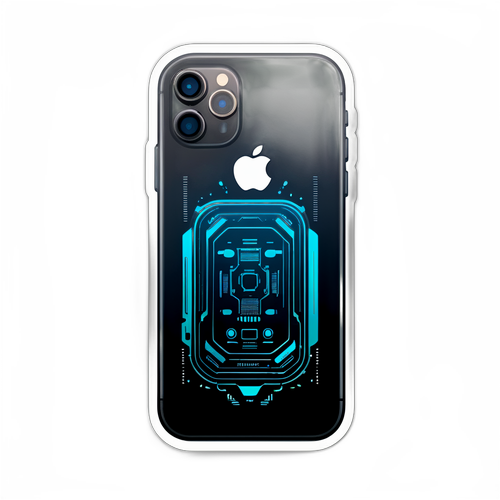 Adesivo do iPhone 17 com Design Futurista