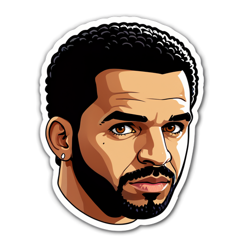 ¡Descubre el Sticker de Drake Que Está Revolucionando el Arte Contemporáneo!