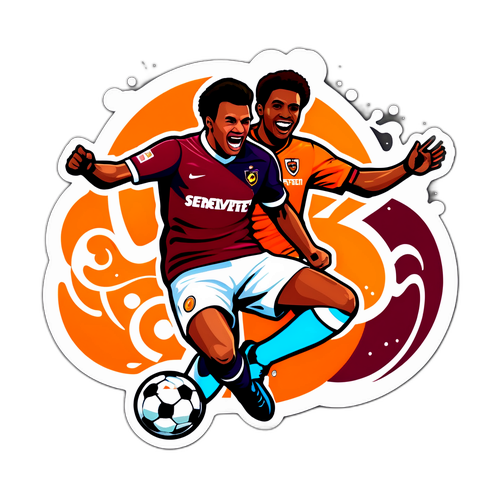 Stiker Energetik Pertandingan Servette vs Shakhtar