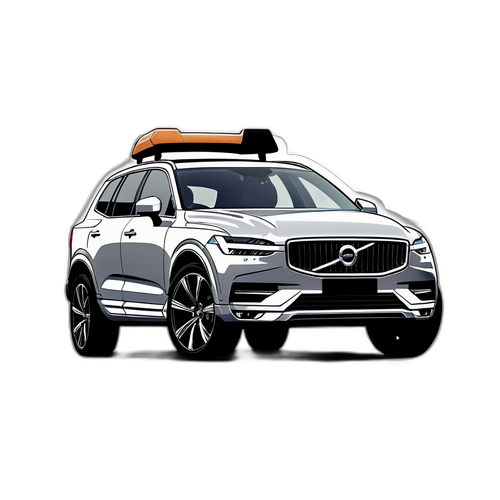 Illustrera den nya Nya Volvo EX60