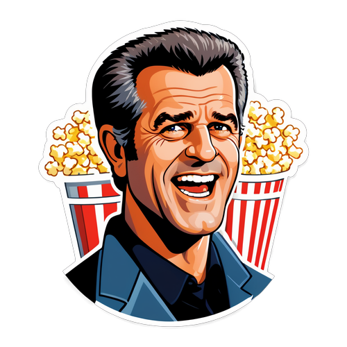 Maging Hisgador: Mel Gibson at ang Nakakatawang Kawangis na Puno ng Popcorn at Film Reels!