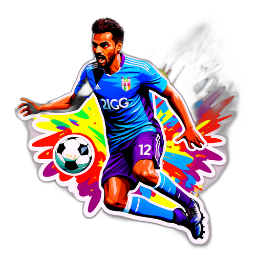 Sticker de Sequeira en Pose Dinámica