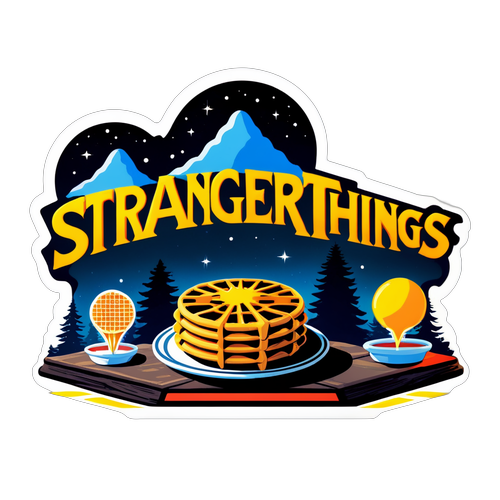 Nostalgic Sticker for Stranger Things Season 5