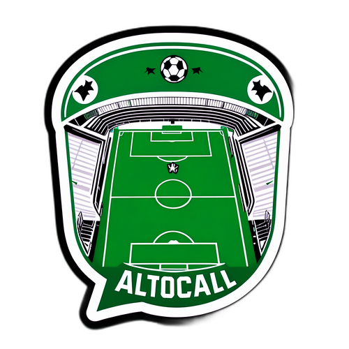 A sticker do jogo Atlético Nacional x Deportivo Cali