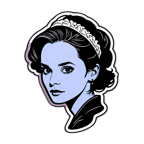 Nálepka na počest Winony Ryder