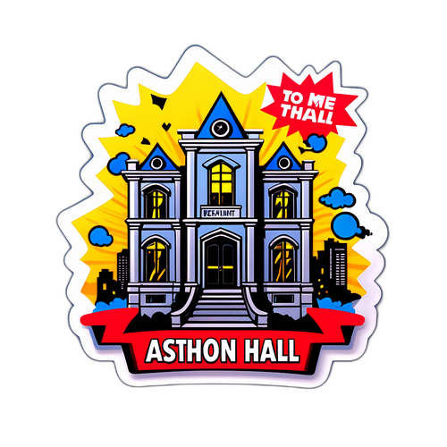 Ashton Hall în stil comic