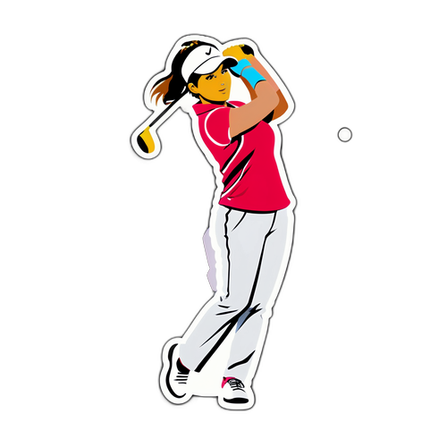 สติ๊กเกอร์เฉลิมฉลอง LPGA