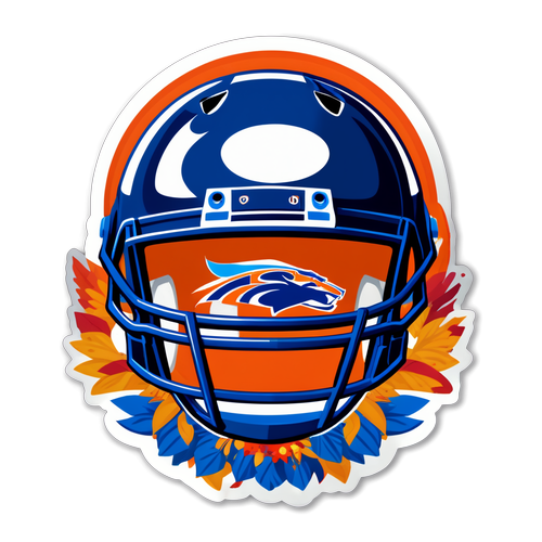 Fiesta Bowl 2024 Helmet Fusion Sticker