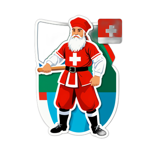 Những Người Chơi Trong Trang Phục Truyền Thống Của Thụy Sĩ