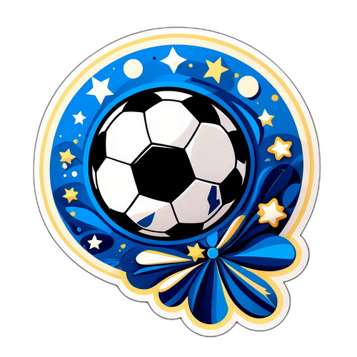 Adesivo de Futebol Festivo