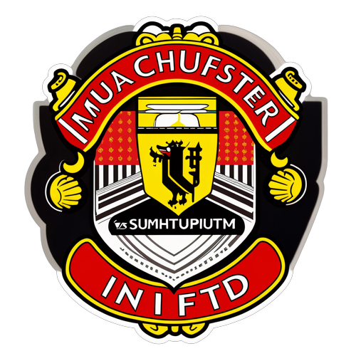 Sticker Kemenangan Manchester United Menentang Southampton