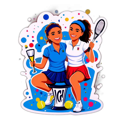 Errani e Paolini celebrano la vittoria