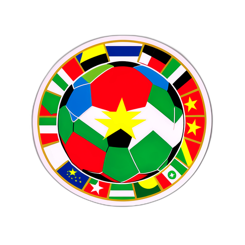 Kikosi cha Soka na Bendera za Mauritania na Burkina Faso