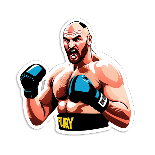 Síla a odhodlání: Tyson Fury v akci